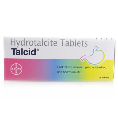 达喜 铝碳酸镁咀嚼片(OTC) 0.5g*20片2611